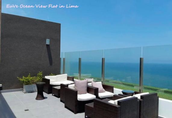 Euve Ocean View Flat In Lima Lägenhet Exteriör bild